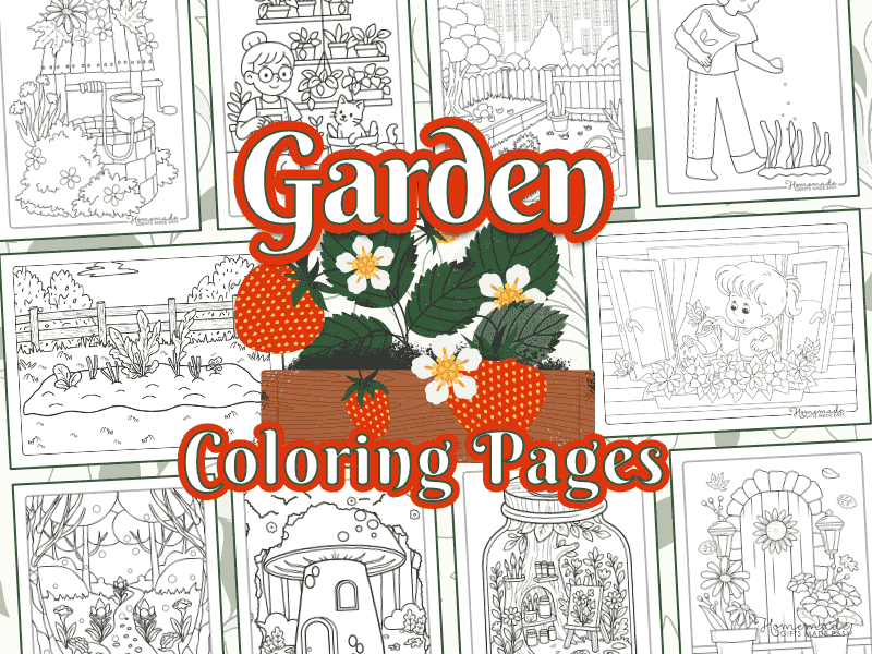 Garden Coloring Pages