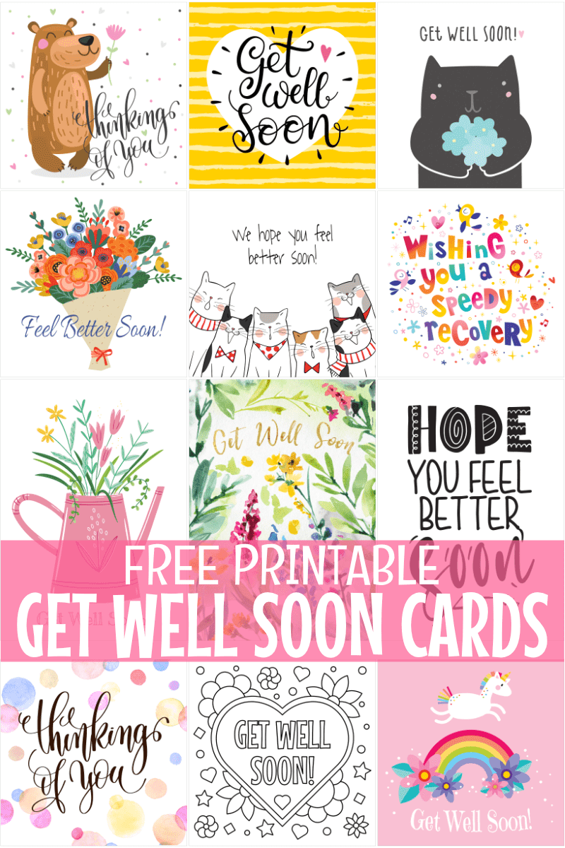 handmade get well soon card ideas