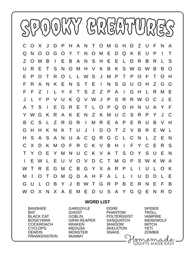 very difficult word search