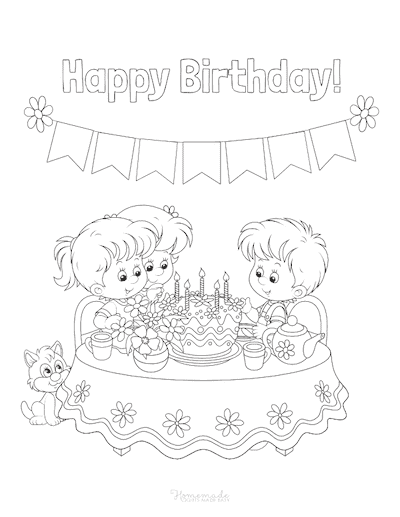 Sketch Birthday Party Cliparts, Stock Vector and Royalty Free Sketch  Birthday Party Illustrations