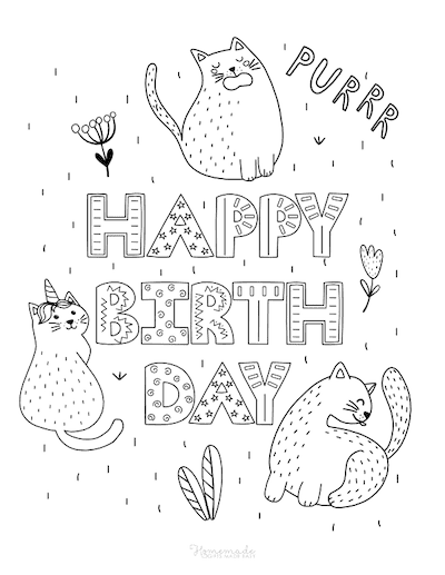 free happy 50th birthday coloring pages