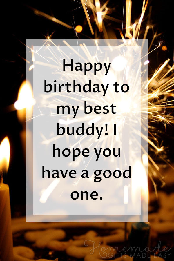 happy birthday buddy wishes