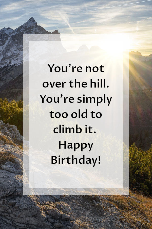 funny birthday quotes for men over 50