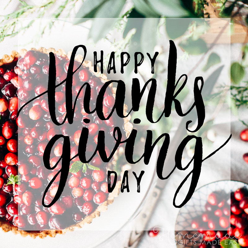 wishing you a happy thanksgiving