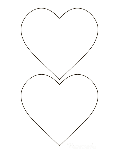 20 free printable heart templates patterns stencils