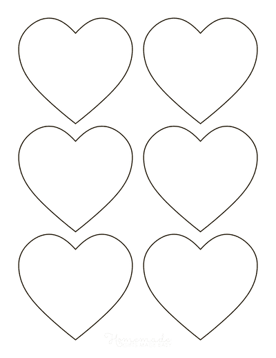 20 Free Printable Heart Templates Patterns Stencils