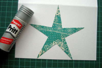 homemade christmas card ideas stars