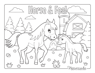 cute pony coloring pages