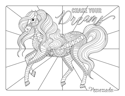 best horse coloring pages for kids adults free printables