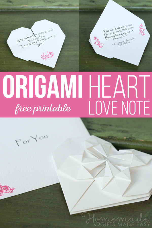 origami gifts for him