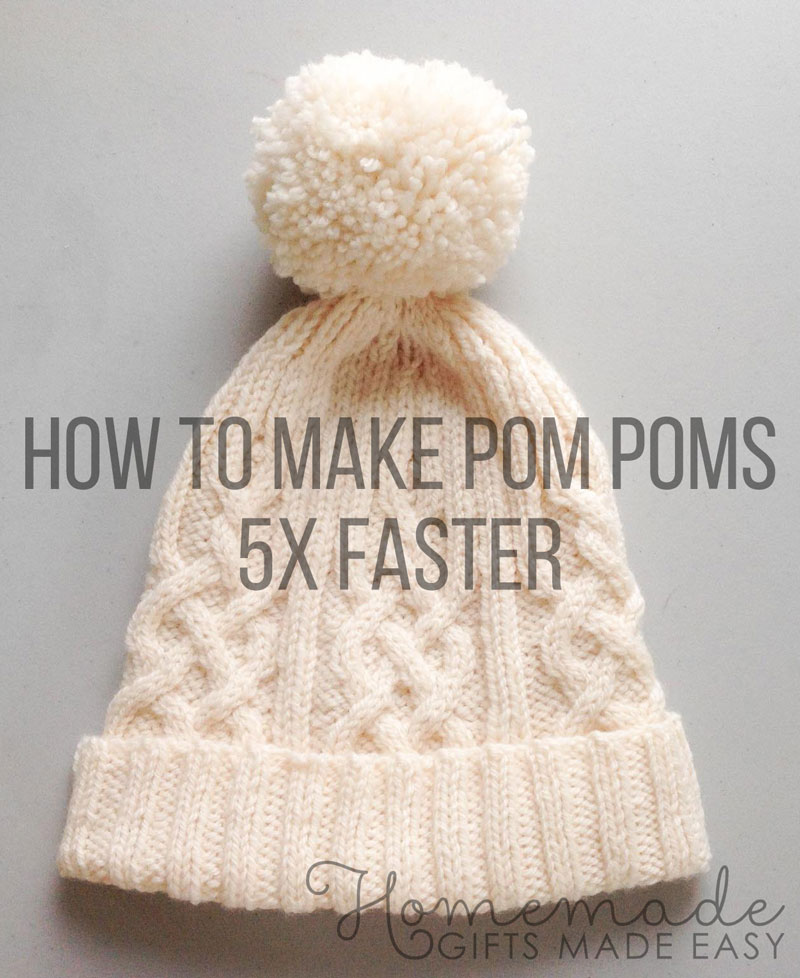 How to Make Yarn Pom Poms  Diy yarn pom pom, How to make a pom pom, Yarn  pom pom