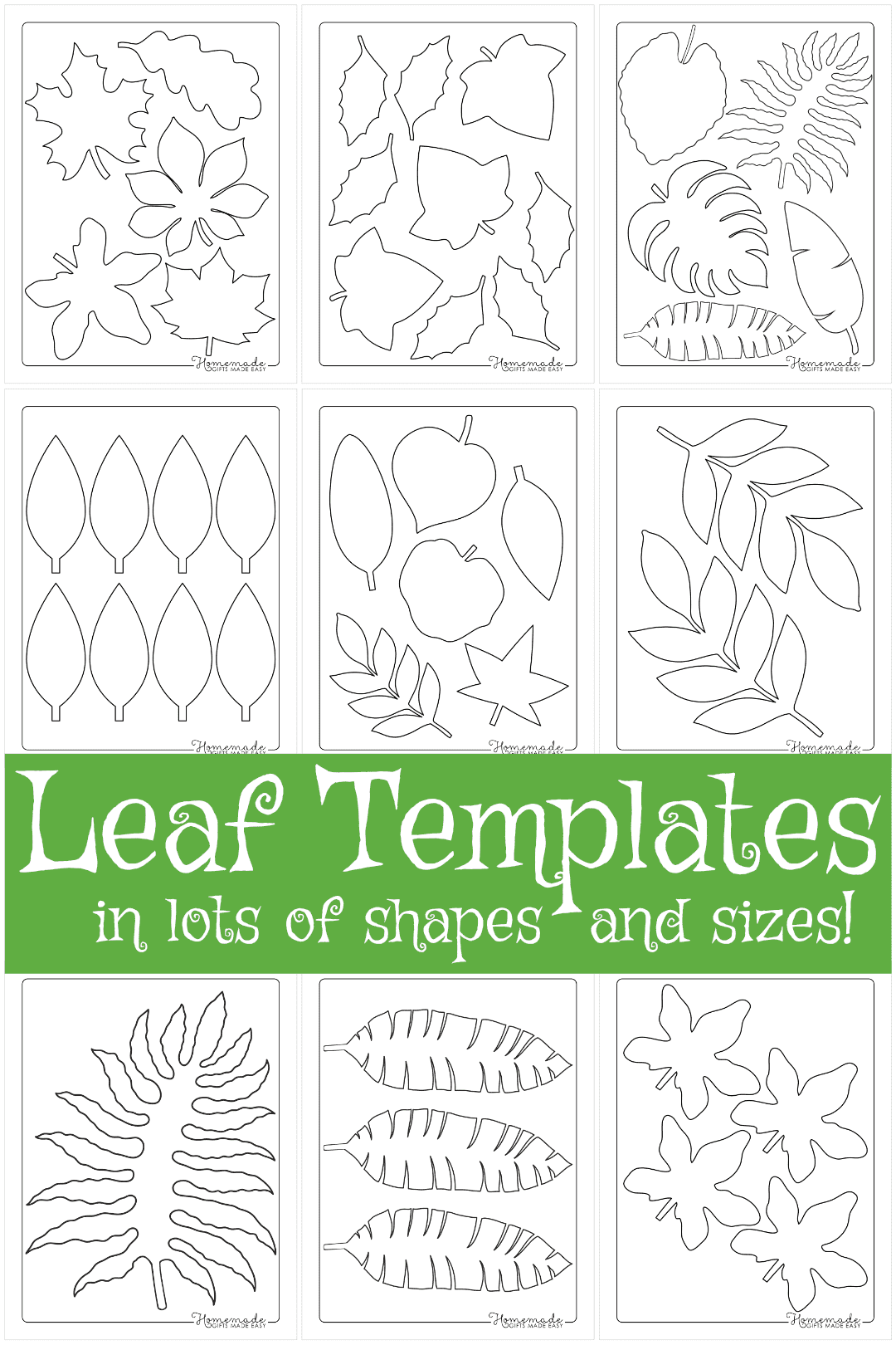 Jungle Leaves Free Printable Printable Form Templates And Letter