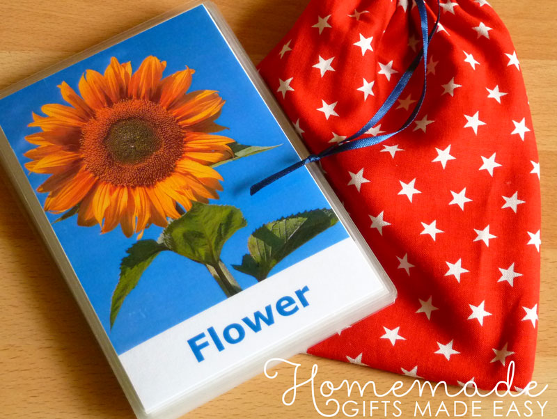 How To Make Flash Cards For Baby And Toddlers