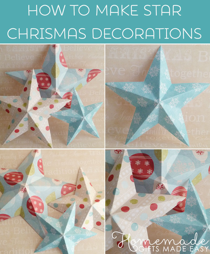 How To Make 3-D Paper Stars The Easy Way