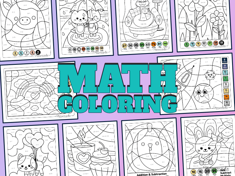 Math Coloring Pages