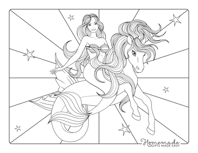 57 mermaid coloring pages  free printable pdfs