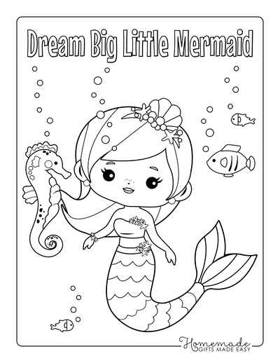 57 mermaid coloring pages free printable pdfs