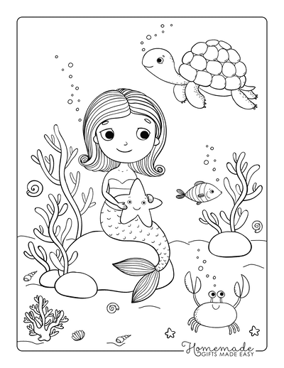 ocean coloring pages preschool