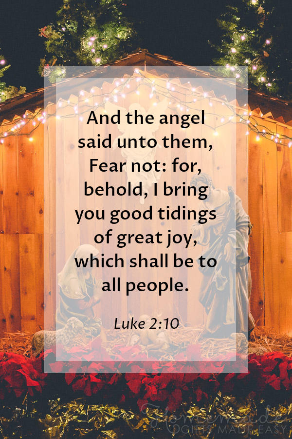 merry christmas images religious luke fear not 600x900