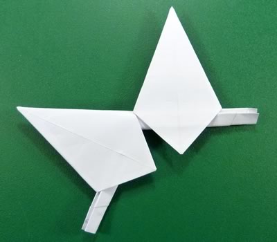 modular-money origami star step 7c