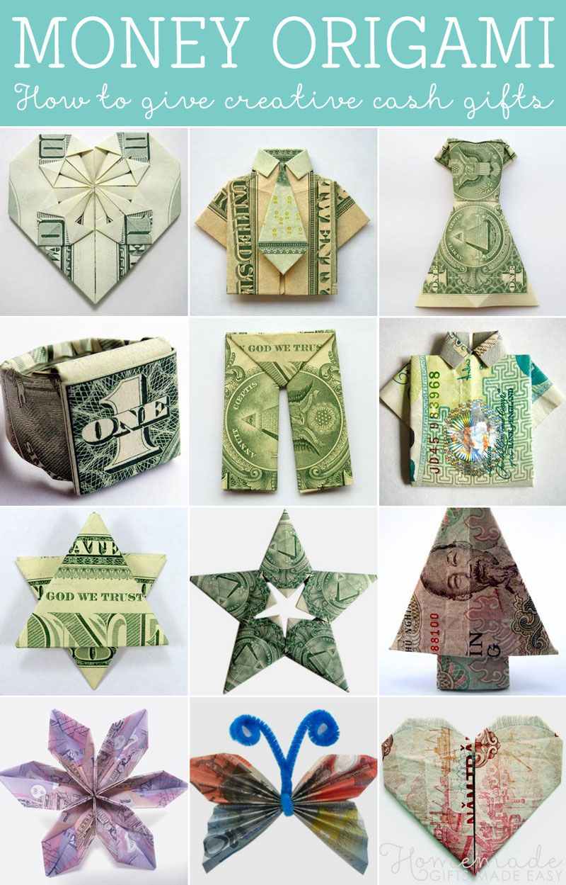 How to fold Money Origami, or Dollar-Bill Origami