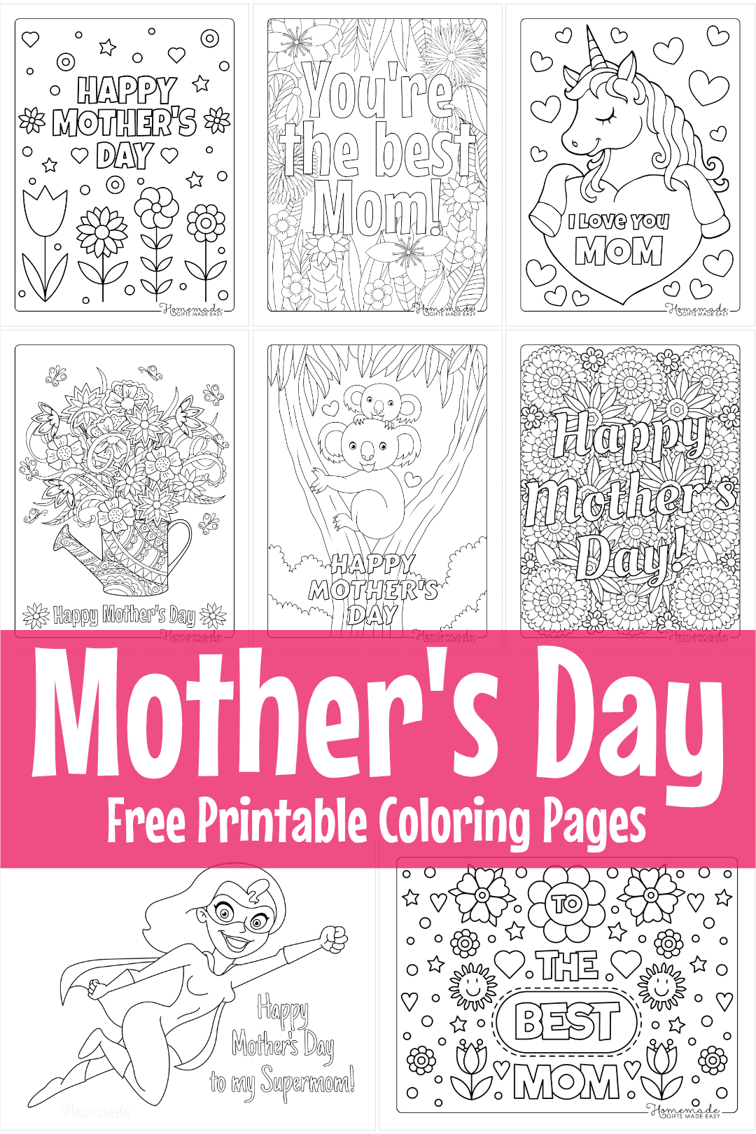 Download 77 Mother S Day Coloring Pages Free Printable Pdfs