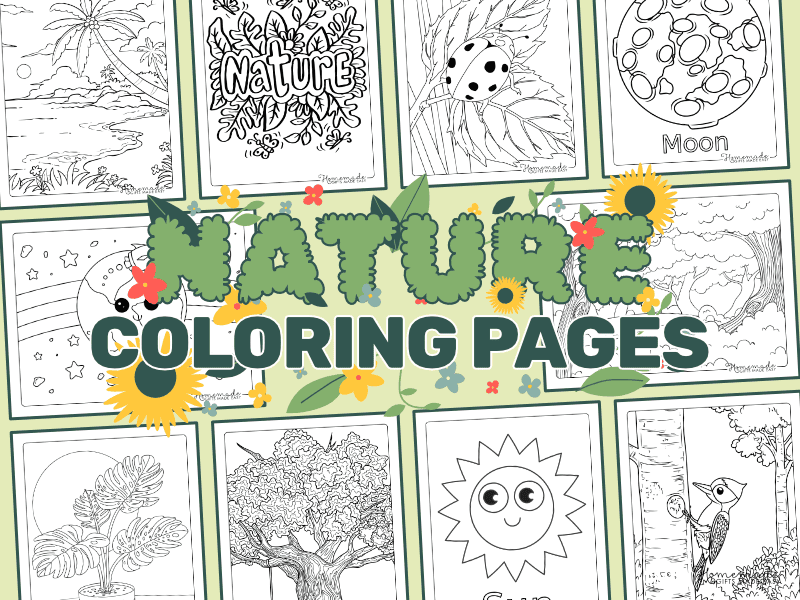 Nature Coloring Pages