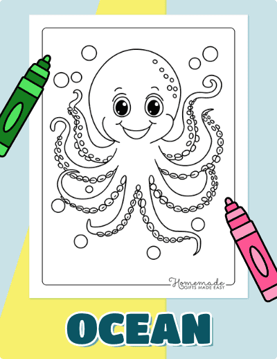 Ocean Coloring Pages