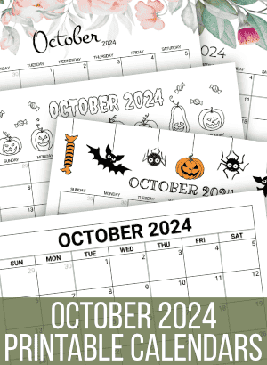 october calendar