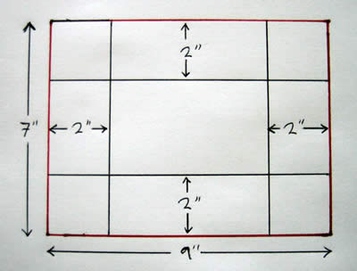 rectangle paper box patterns