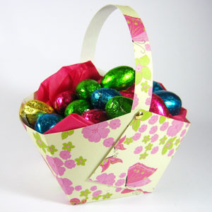 paper easter basket