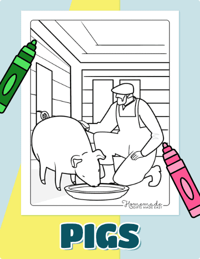 Pig Coloring Pages