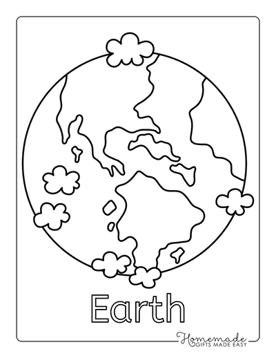 earth planet model to color