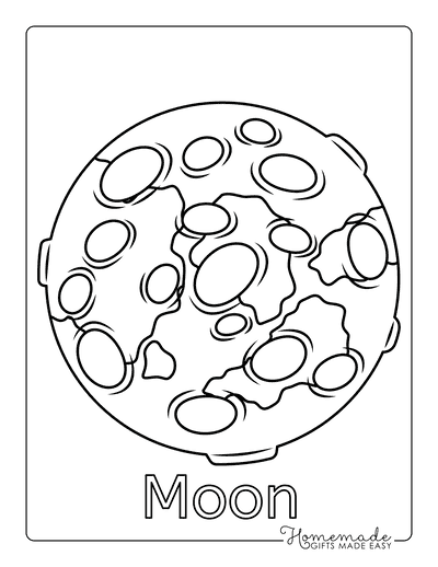 Solar System & Planet Coloring Pages for Kids | Free Printables