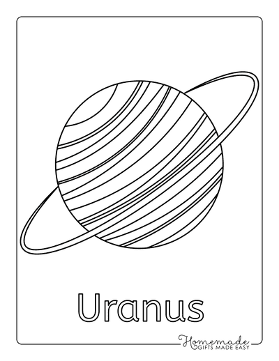 uranus coloring pages