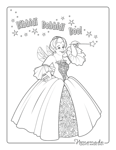 Princess Coloring Pages {FREE download!} • In the Bag Kids' Crafts