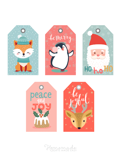 cute hand drawn christmas gifts clip art. Good for stickers