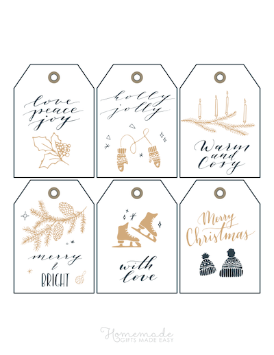fancy gift tag template