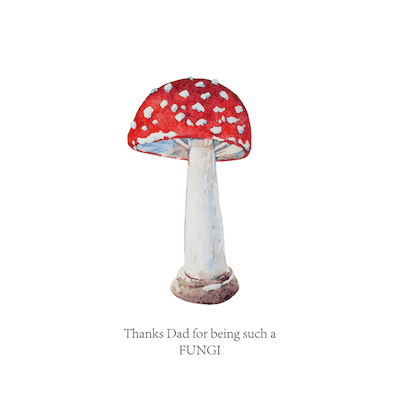 Printable Fathers Day Cards Fungi