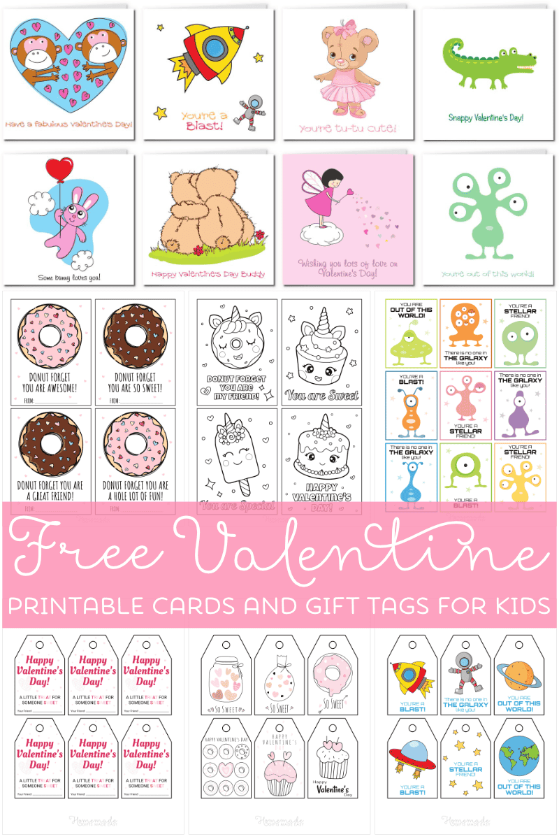 Free Printable Valentine Cards for Kids: Fun and Easy DIY Ideas