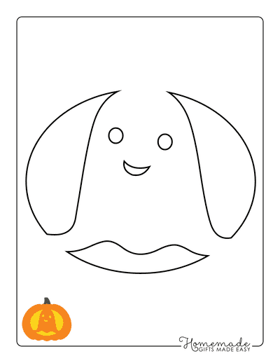 simple ghost template