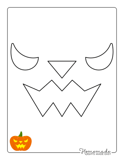 easy pumpkin carving patterns printable