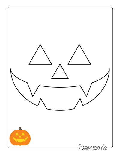 Free Printable Pumpkin Carving Stencils & Templates for Halloween