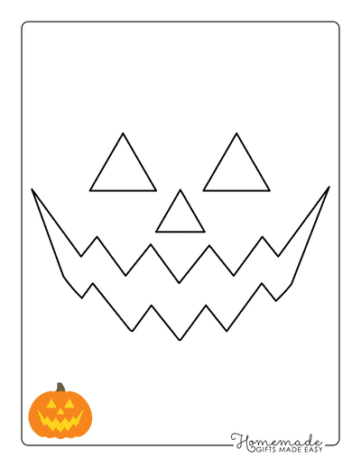 Free Printable Pumpkin Carving Stencils & Templates for Halloween