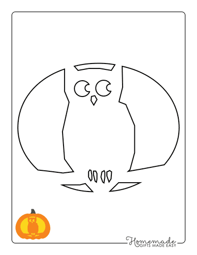owl pumpkin designs