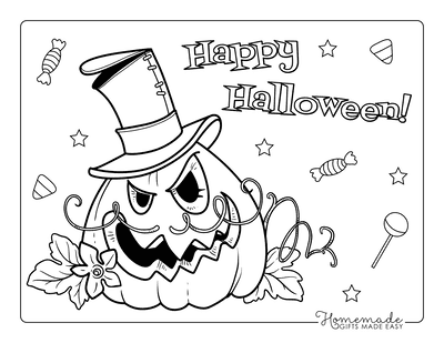 Boy Holding Pumpkin Color by Number Coloring Page {FREE Printable
