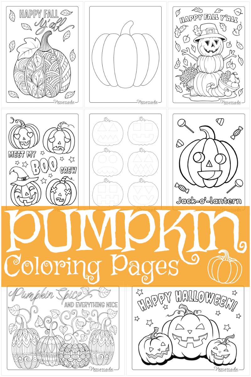 Pumpkin Coloring Pages