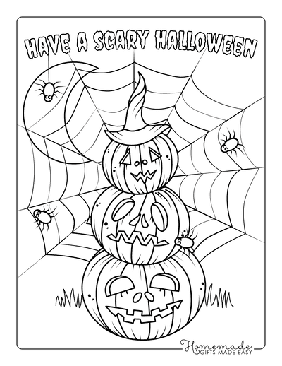 adult coloring pages horror