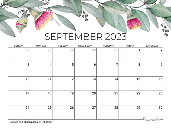 Calendar Free Printable Calendars to Download for 2023