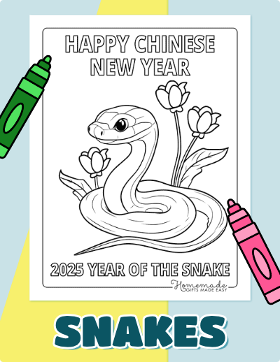 Snake Coloring Pages